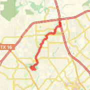 Ran 12.90 mi on 03/10/2013