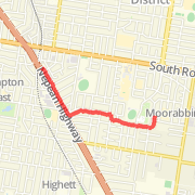 2.24km run on 11/03/13