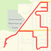 5.01mi trike cycling on 3/10/13