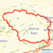 Vuelta de Aitana - Callosa d en sarria 77km