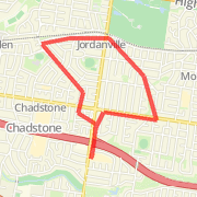 6.2km run from highfield road