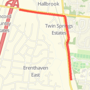 Brentwood YMCA to Crocket Rd