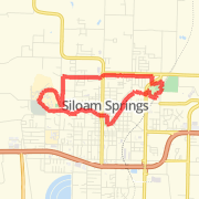 Complete Dogwood Trail Route, as mapped on city web site