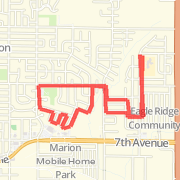 4+ mile route