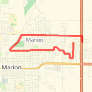6 mile route