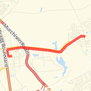 Honeycutt - Eastbound Route
