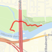 Eugene bridge detour