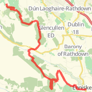 Kilmashogue to Enniskerry (approx)
