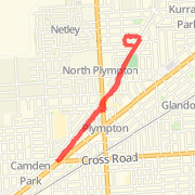 iMapMyRun : 07/06/2010 17:57 Run route image