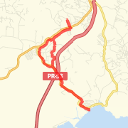 A 8.58 mi Run / Jog mapped on Wed Mar 13 2013
