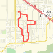 Ripon run 2.85 mi