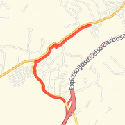 A 4.29 mi Run / Jog mapped on Wed Mar 13 2013