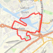 Salford Quays to MUFC 5k