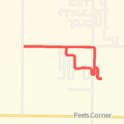 3.25 miles - Newby back through Southern Breeze