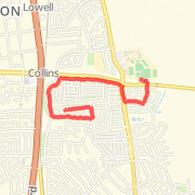 2.20mi run on 3/15/13