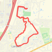 A  route mapped on Fri Mar 15 2013