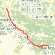 Bagneres de Bigorre  to Aspin