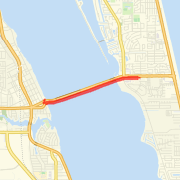 Tires Plus to Eau Gallie Library