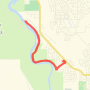 Headlamp Run - From Kirk's house
