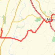 Meg to Christine Back roads (Rhodrick) 10.9 m
