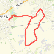 5 km zomerroute Run route image