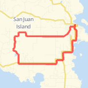 San Juan Island Half Marathon Course