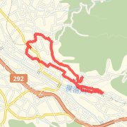 3.83mi run on 2013/03/20 Yudanaka