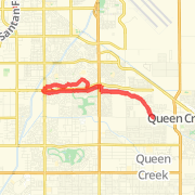 11.86 mi Road Cycling in Gilbert on Mar 19, 2013 7:48 PM