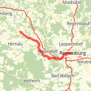 Regensburg - Baratzhausen - Regensburg