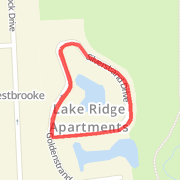 A 1.01 mi Run / Jog mapped on Wed Mar 20 2013