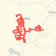 11.57km road cycling on 2013-03-21