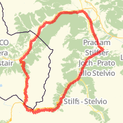 Stelvio route thru Switzerland