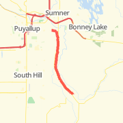 Foothills Trail--from Van Lierops to Orting
