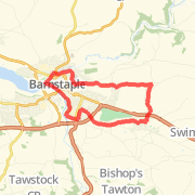 8.68mi run on 23/03/2013
