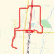 A 8.88 mi Run / Jog mapped on Sat Mar 23 2013