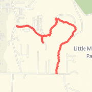 2.58 mi Run in Mt Vernon on Mar 23, 2013 3:46 PM