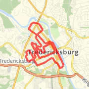 10.47 mile run Through college and downtown