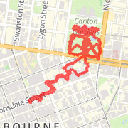 10.07km hike on 24/03/13