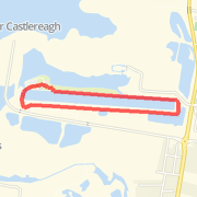 1 lap of Penrith Lakes (Regatta Centre)