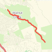 A 7.86 mi Run / Jog mapped on Sun Mar 24 2013