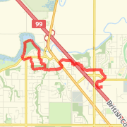 A 11.01 km Run / Jog mapped on Mon Mar 25 2013