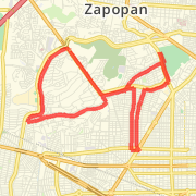 A 18.2 km Run / Jog mapped on Mon Mar 25 2013