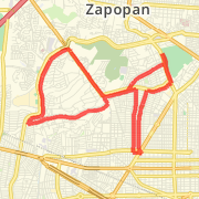 A 18.16 km Run / Jog mapped on Mon Mar 25 2013