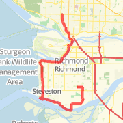 Kerrisdale to Richmond Dyke Trail to U-Pick Strawberries