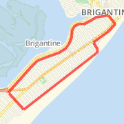 4 miles in Brigantine
