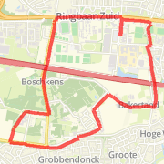 7.5 km hardlopen Rondje Tilburg 2013