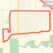 5 mile route