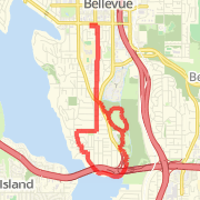 Foot Zone up 108th to Bridge and then Blueberry Farm