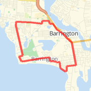 Run to Track 8 miles