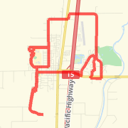 A 11.71 mi Run / Jog mapped on Sat Mar 30 2013